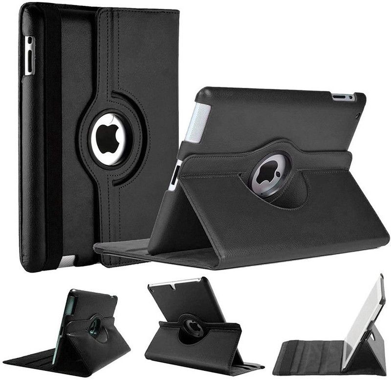 CONNECTPOINT Flip Cover for iPad 10.2 inch, iPad 9th/7th/8th Generation  (Black, Hard Case, Pack of: 1)