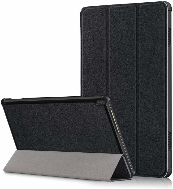 S-Hardline Flip Cover for Lenovo Tab M10/ M10 HD TB-X505F TB-X505L TB-X505X TB-X605L TB-X605F  (Black, Dual Protection)