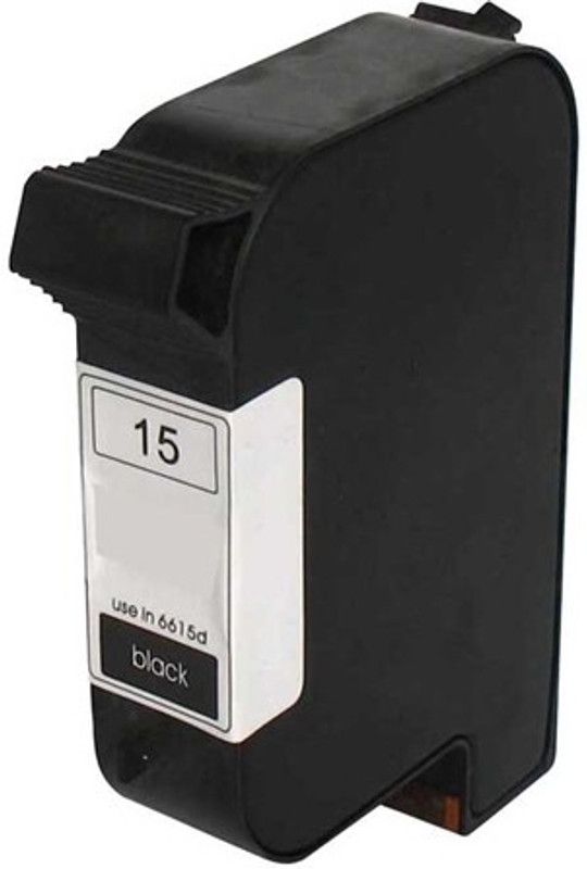 Dubaria 15 Black Ink Cartridge Comaptible For HP 15 / C6615DA Black Ink Cartridge For Use In HP Deskjet 810c, 840c, 845c, 920c, 948c, 3820, PSC 500, 750, 950 All-in-Ones, OfficeJet v40, 5110 All-in-Ones Black Ink Cartridge