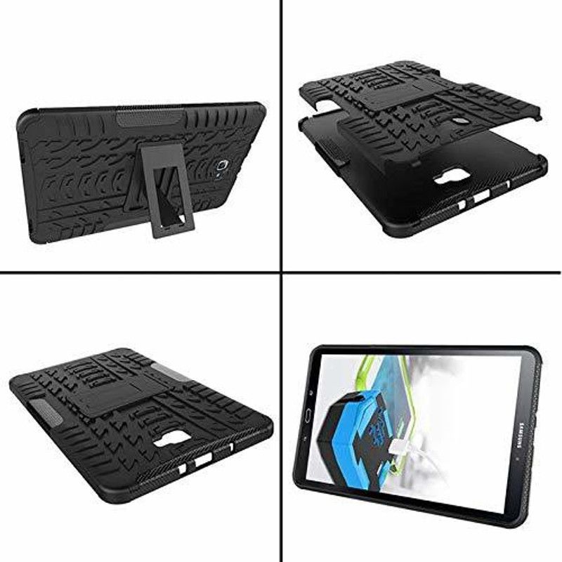 SkyTree Back Cover for Samsung Galaxy Tab A 10.1 (2016) P580  (Black, Hard Case, Pack of: 1)