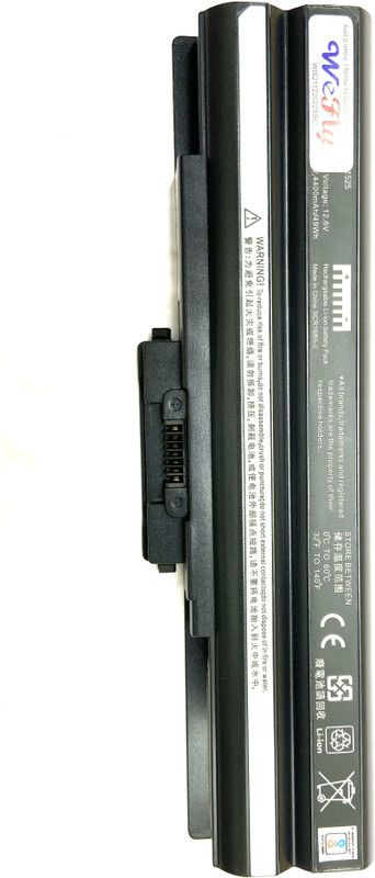 WEFLY Laptop Battery Compatible for Sony VAIO VGN-SR70B/S 6 Cell Laptop Battery