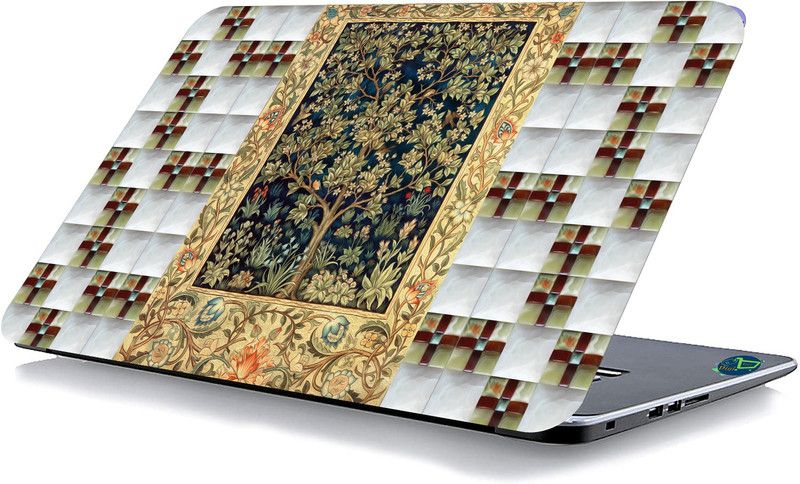 qthinfra QTH DYNAMIC DESIGN LAPTOP STICKER 15.5 Inch QTH-L10-1006 VINYL Laptop Decal 15.5