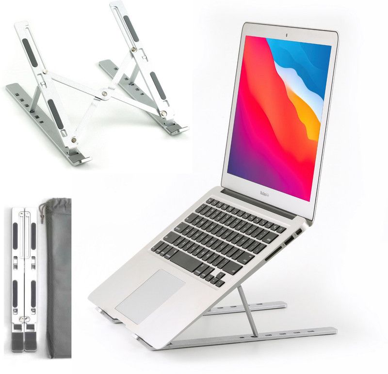 8Cross Laptop Riser Adjustable Laptop Stand-Portable Laptop Raiser-Ergonomic Laptop Holder Laptop Stand