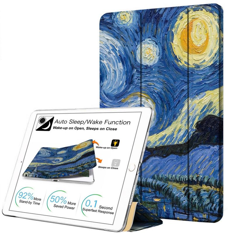 DuraSafe Cases Flip Cover for iPad 10.5 Inch 2019 Air 3rd Generation [ Air 3 ] Printed Slim PC Dual Angle Stand Clear Case  (Multicolor, Hard Case, Pack of: 1)