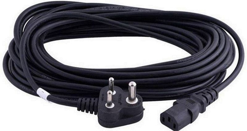 PAC Power Cord 10 m 10 meter destop,pc,computer  (Compatible with pc, destop, Black)