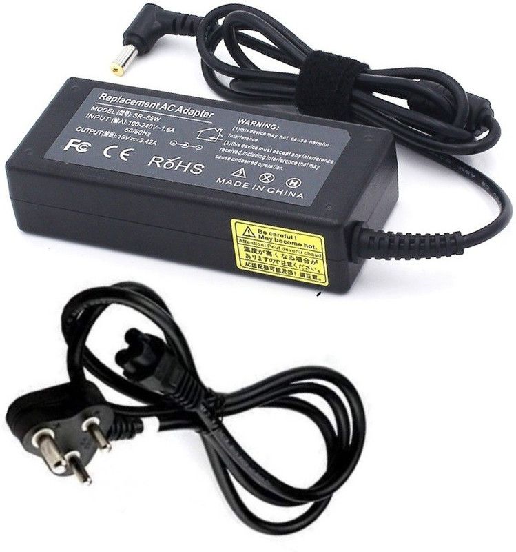 Laplogix Emachines D725ÃÂ  19V 3.42A 65 W Adapter  (Power Cord Included)