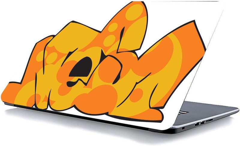 qth LINE ART LAP-1287 VINYL Laptop Decal 15.6