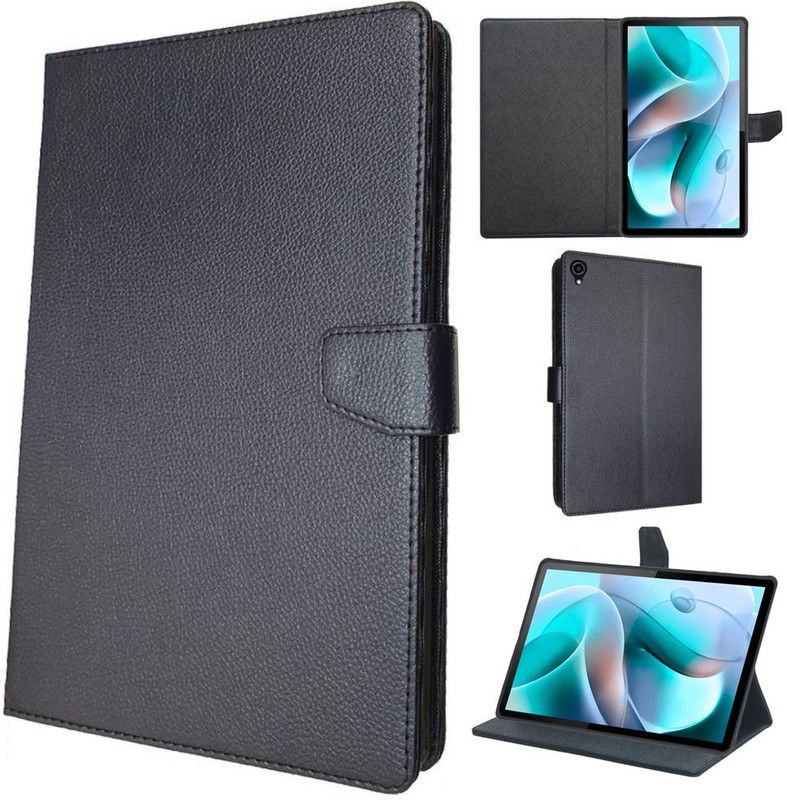 Gizmofreaks Flip Cover for Motorola Tab G70 | Moto G70 LTE 11 Inch Tablet  (Black, Cases with Holder, Pack of: 1)