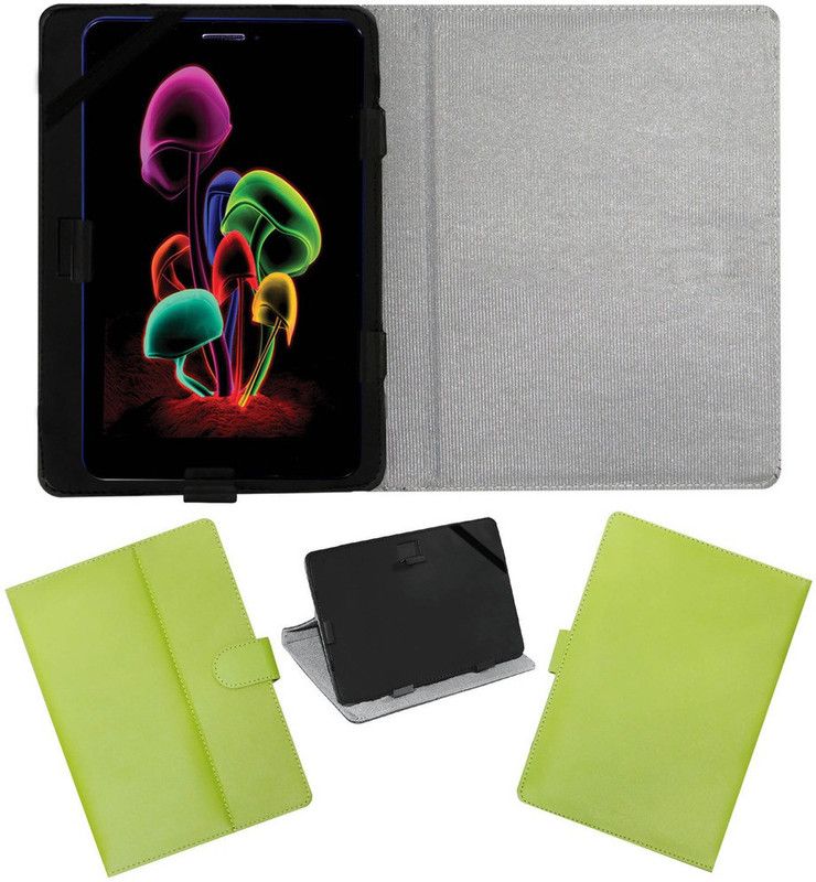 ACM Flip Cover for Zync Rainbow  (Green, Cases with Holder, Pack of: 1)