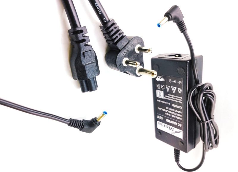 Myria Pavilion 15-P260TX, 15-P260UR, 15-P261ND, 15-P261TX Blue Pin 65 W Adapter  (Power Cord Included)