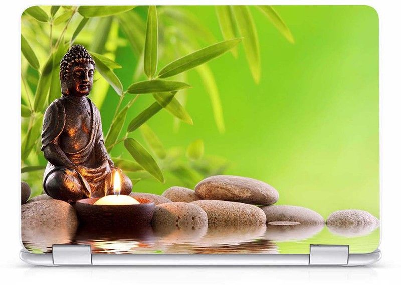POINT ART HD Buddha Laptop Decal Sticker Vinyl Laptop Decal 15.6