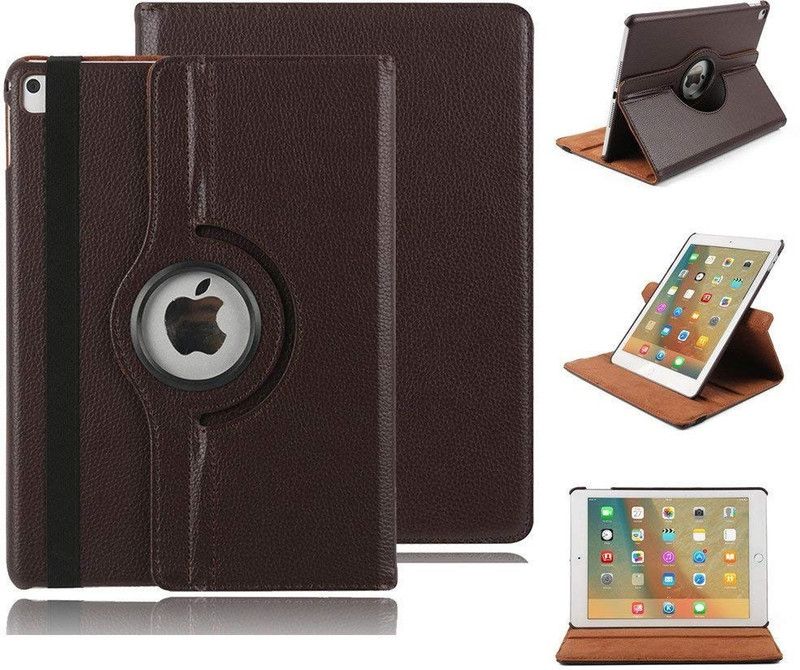 TGK Book Cover for Apple iPad Air 9.7 inch iPad 6th 5th Air 1st 2nd Gen 9.7 Inch iPad Air iPad Air  (Brown, Dual Protection, Pack of: 1)