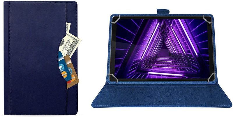 realtech Flip Cover for Lenovo Tab P11 (11 Inch)  (Blue, Dual Protection, Pack of: 1)