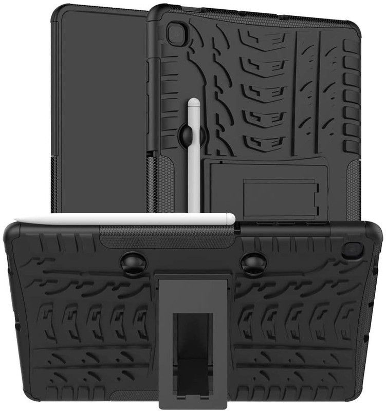 Elica Bumper Case for Samsung Galaxy Tab S6 Lite 10.4 inch  (Black, Rugged Armor, Pack of: 1)