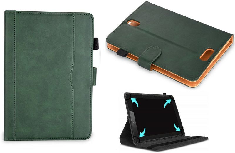 WHITBULL Flip Cover for Honor Tablet V7 Pro (11 inch)  (Green, Grip Case, Pack of: 1)