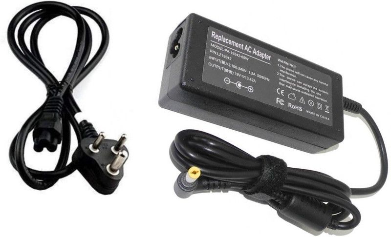 Laplogix Travelmate 2314 19V 3.42AÃÂ  65 W Adapter  (Power Cord Included)