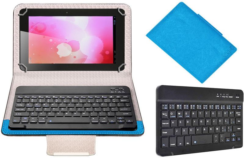 ACM Keyboard Case for Ainol Novo 10 Hero  (Blue, Cases with Holder, Pack of: 1)