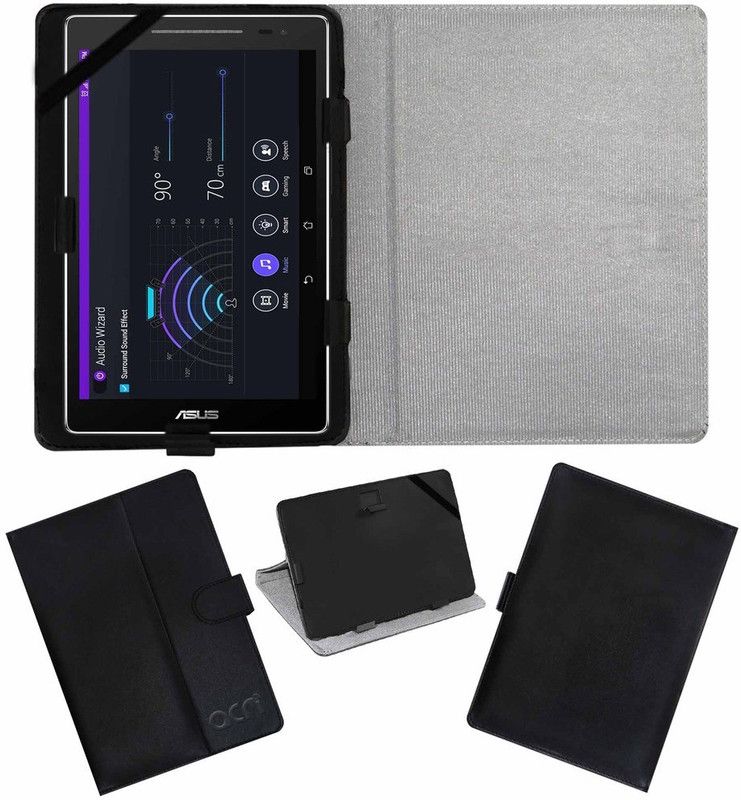 ACM Flip Cover for Asus Zenpad Theater 7.0 Z370cg-1l027a  (Black, Cases with Holder, Pack of: 1)