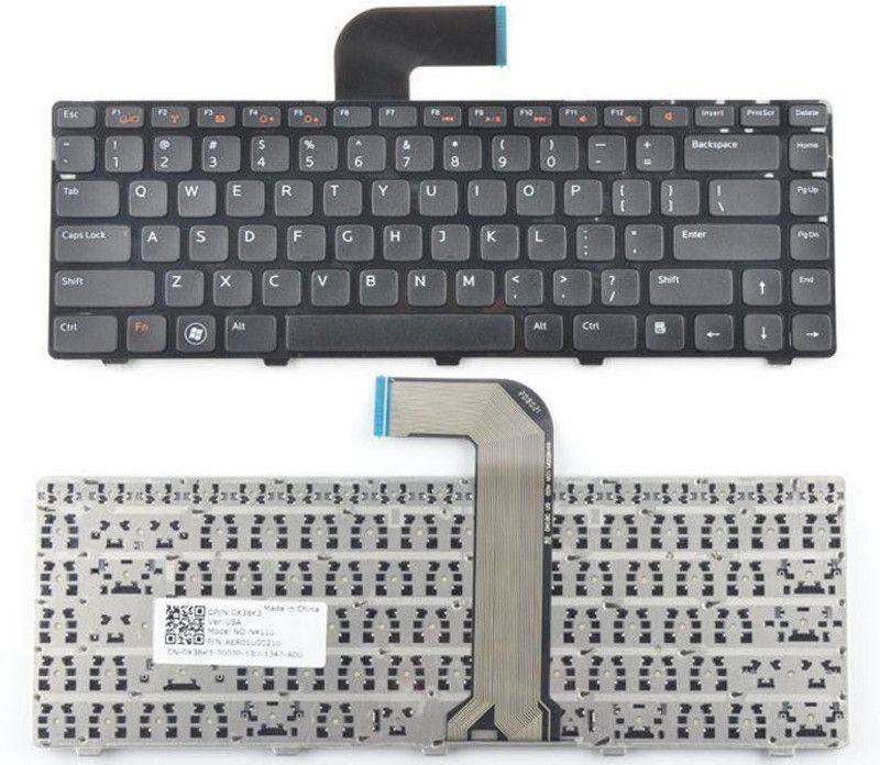 lapsure N4110 N4050 N5040 N5050 Internal Laptop Keyboard Internal Laptop Keyboard  (Black)