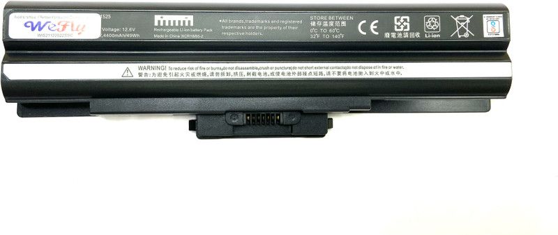 WEFLY Laptop Battery Compatible for Sony VAIO VPC-CW15FG/P 6 Cell Laptop Battery