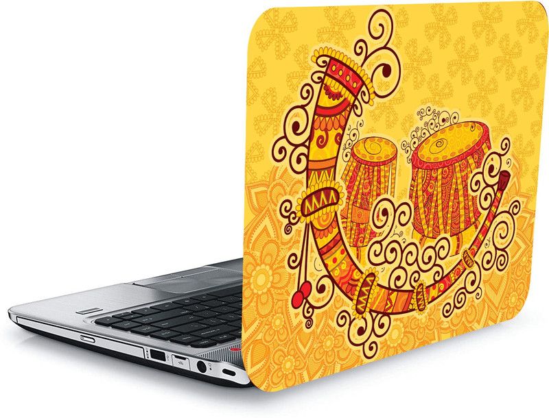 qthinfra QTH DYNAMIC DESIGN LAPTOP STICKER 15.5 Inch QTH-L19-1933 VINYL Laptop Decal 15.5