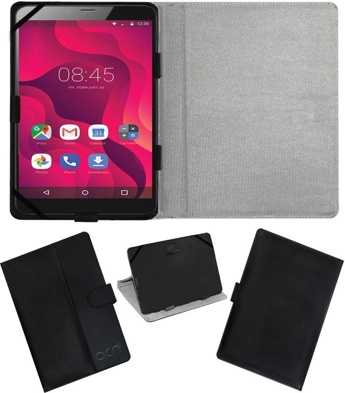 ACM Flip Cover for Wishtel T701  (Black, Cases with Holder, Pack of: 1)