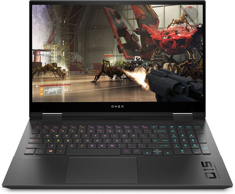 HP Omen Core i7 10th Gen - (16 GB/1 TB SSD/Windows 10 Home/8 GB Graphics/NVIDIA GeForce RTX 2070 with Max-Q Design) 15-ek0024TX Gaming Laptop  (15.6 inch, Shadow Black, 2.45 kg)