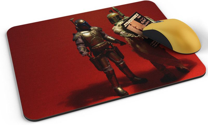 Shloka What_are_you_hiding_boba Mousepad  (Multicolor)