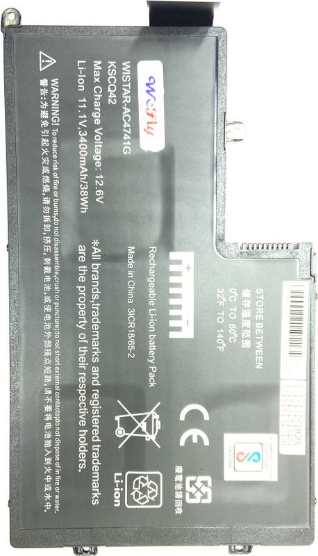 WEFLY Laptop Battery Compatible For Dell Latitude 3450 3 Cell Laptop Battery