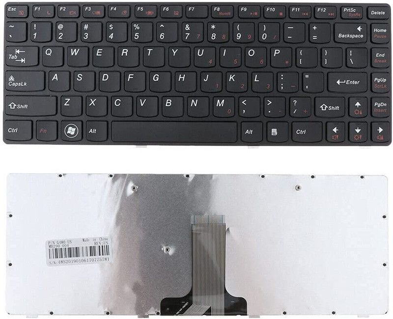 TECHCLONE 25202063, 25212092, G480, G485, Internal Laptop Keyboard  (Black)