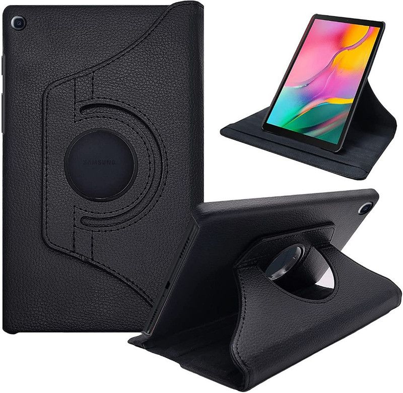 S-Hardline Flip Cover for Samsung Galaxy Tab A 10.1 (2019.) (SM-T515), Stand-fold design  (Black)