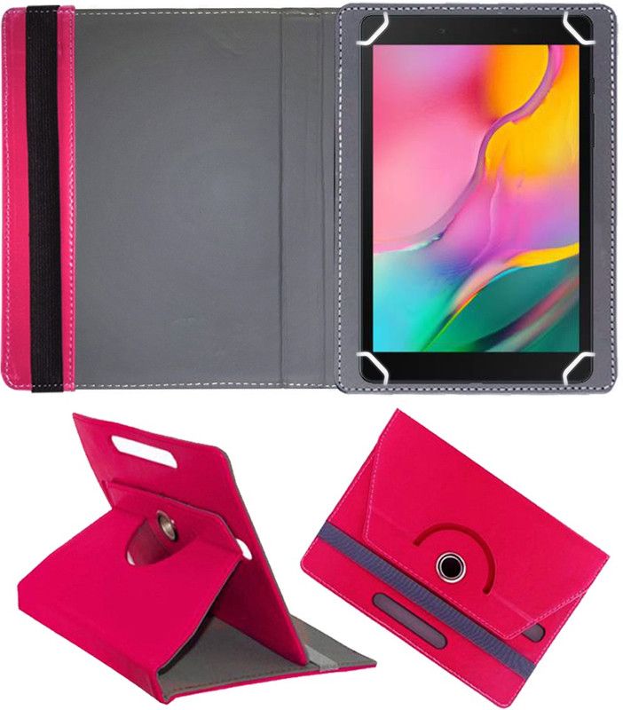 Fastway Flip Cover for Samsung Galaxy Tab A  (Pink, Cases with Holder, Pack of: 1)