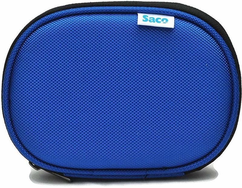 Saco Pouch for WD My Passport 4TB USB 3.0  (Blue, Hard Case, Pack of: 1)