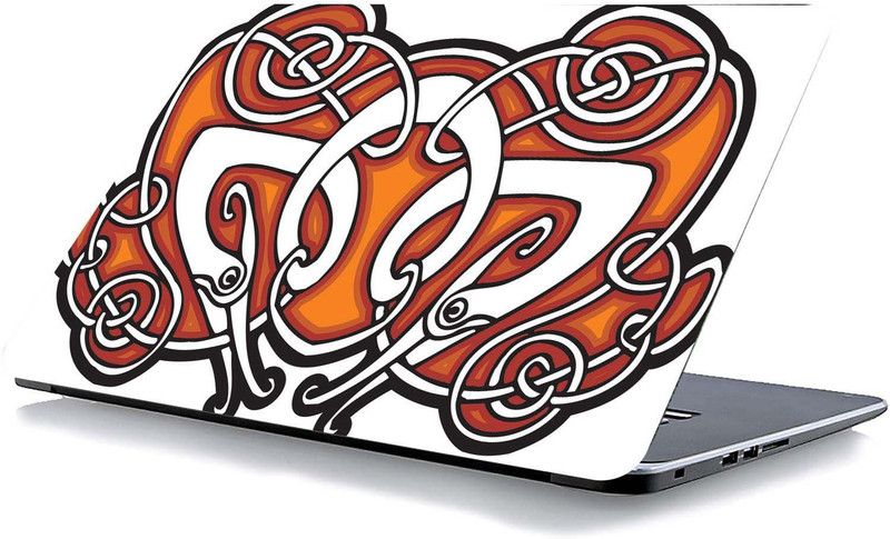 qth LINE ART LAP-0826 VINYL Laptop Decal 15.6