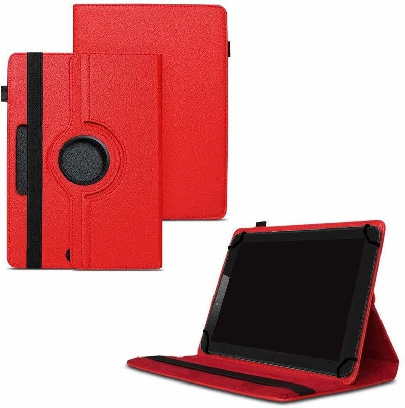 HITFIT Flip Cover for Honor Pad 5 10.1  (Red, Dual Protection)