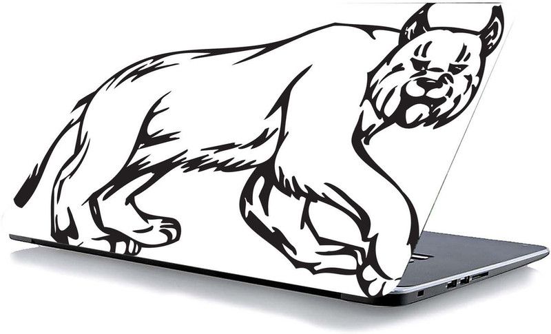 qth LINE ART LAP-0208 VINYL Laptop Decal 15.6