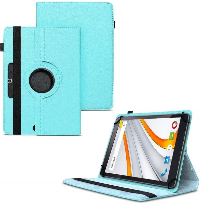TGK Flip Cover for Swipe Blaze 4G VoLTE 7 inch Tablet 360 Degree Rotating Case  (Blue, Shock Proof, Pack of: 1)