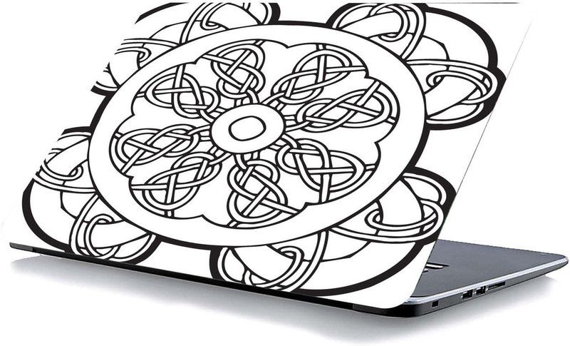 qth LINE ART LAP-0636 VINYL Laptop Decal 15.6