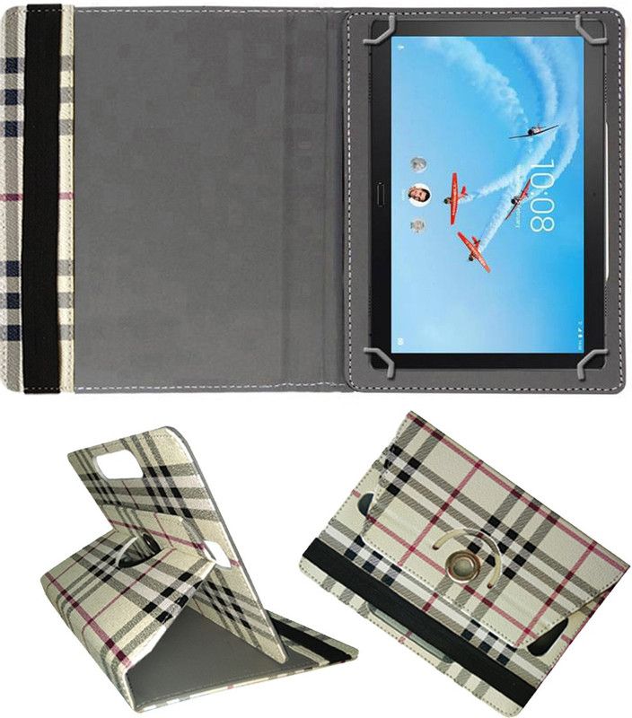 Fastway Flip Cover for Lenovo Tab P10  (Multicolor, Cases with Holder, Pack of: 1)