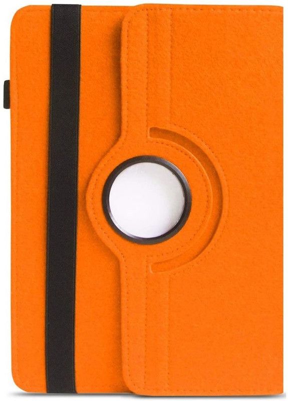 HITFIT Flip Cover for Samsung Galaxy Tab S5e 10.5 Inch (2019) (Sm-T720/T725)  (Orange, Hard Case)