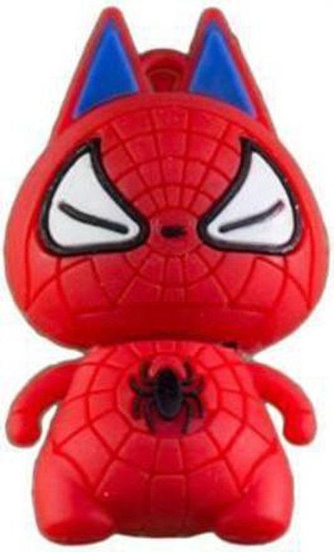 microware 16GB Spider Shape Designer Fancy Pendrive (Red) 16 GB Pen Drive  (Red)