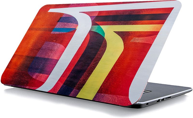 qthinfra QTH DYNAMIC DESIGN LAPTOP STICKER 15.5 Inch QTH-L11-1172 VINYL Laptop Decal 15.5