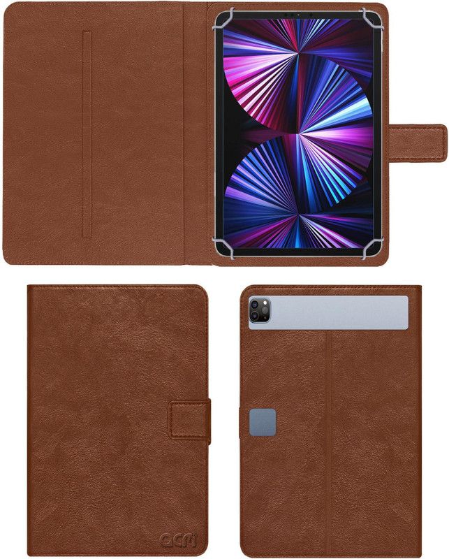 ACM Flip Cover for Apple iPad Pro 11 (2021) A2459  (Gold, Cases with Holder, Pack of: 1)
