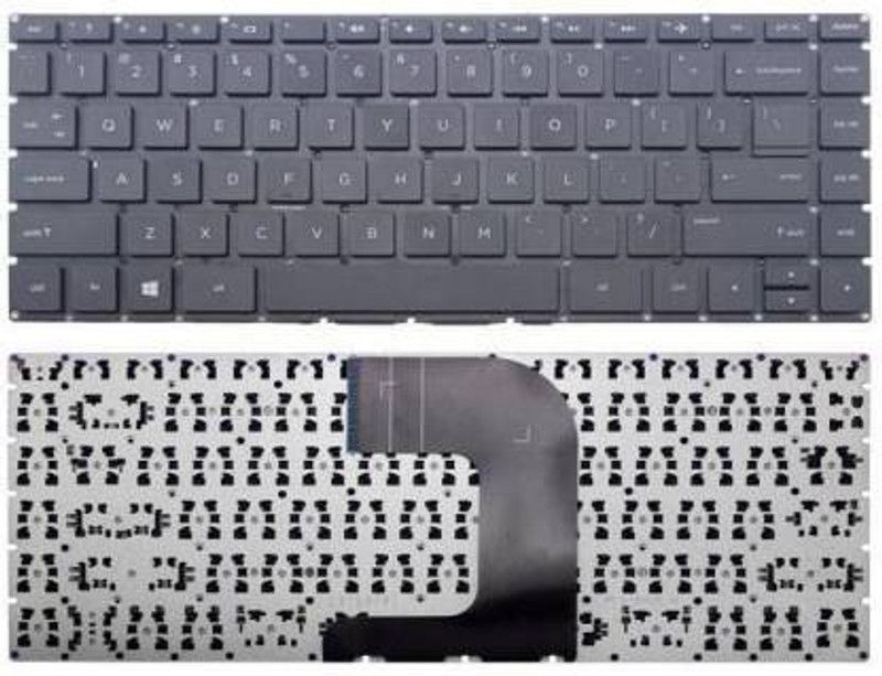 zikson Compatible For HP 240 G4..Pavilion Laptop Keyboard Black Key Laptop Keyboard Replacement Key