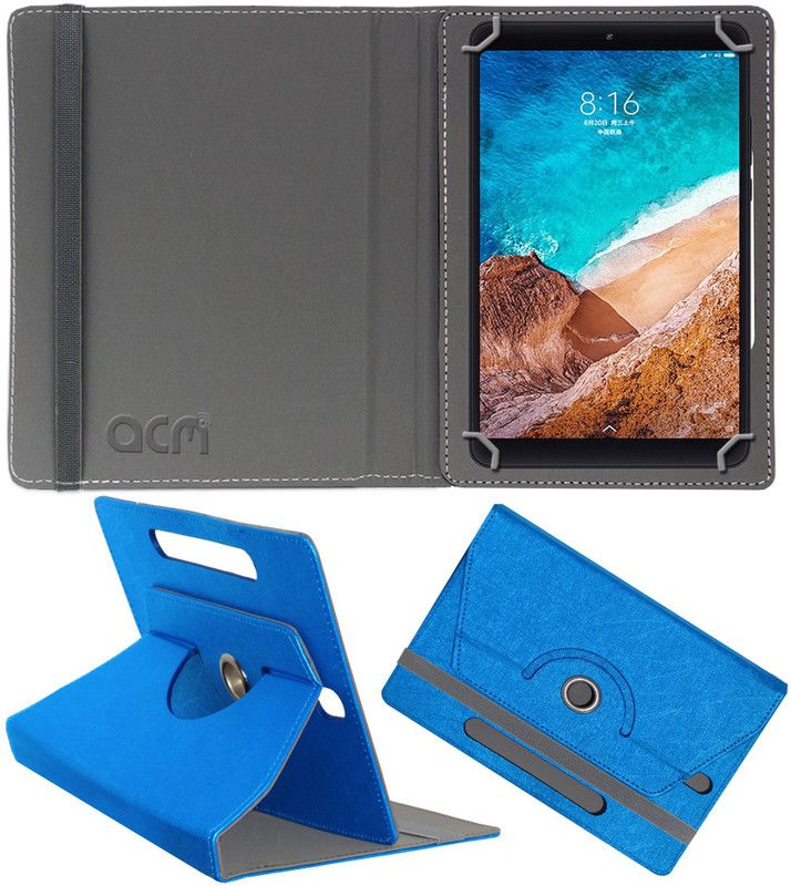ACM Flip Cover for Xiaomi Mi Pad 4 Lte  (Blue, Cases with Holder)