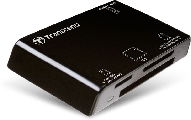 Transcend TS-RDP8K Card Reader  (Black)