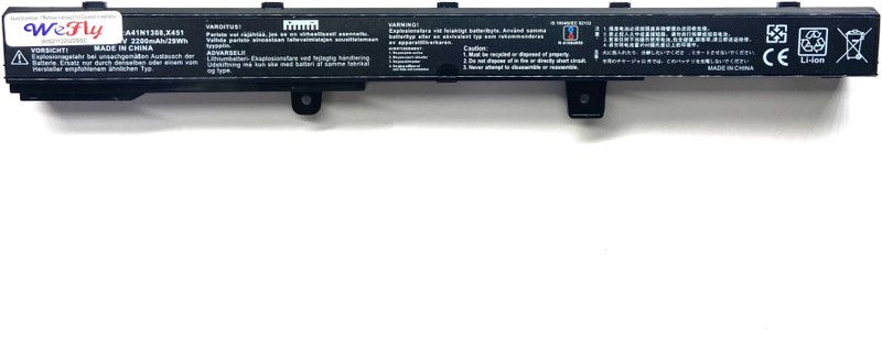WEFLY Laptop Battery Compatible For Asus X551CA-XH31 4 Cell Laptop Battery