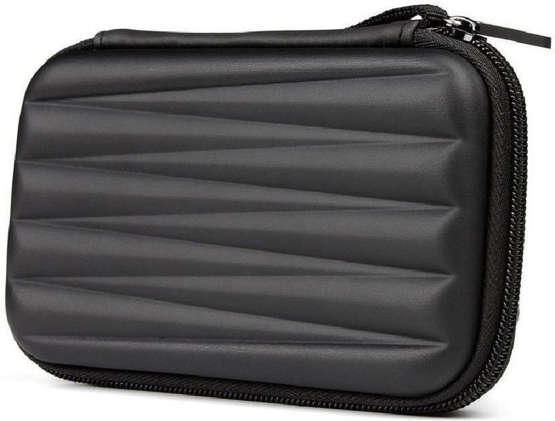 Teratech Protective HDD Case 2.5 inch Inch Pouch  (For Seagate Backup Plus Slim 2 TB External Hard Disk Drive ( For 2.5 Inch Casing Case Cover Enclosure,Shock Proof), Black)