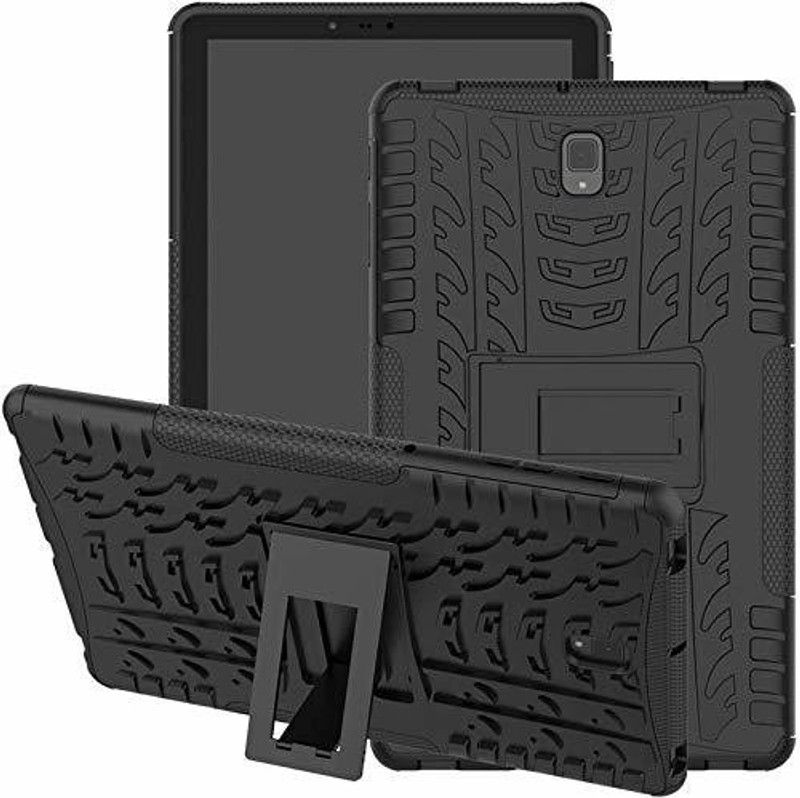 SkyTree Bumper Case for Samsung Galaxy Tab S4 10.5"  (Black, Rugged Armor, Pack of: 1)
