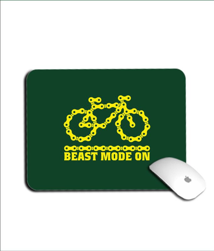 whats your kick Cycling | Biking | Sports | Fitness | Printed Mouse Pad/Designer Waterproof Coating Gaming Mouse Pad For Computer/Laptop (Multi47) Mousepad  (Multicolor)